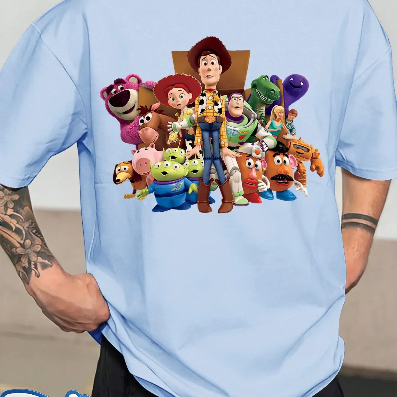 Men'S T-Shirt Showcases a Stylish And Minimalist Design with a Round Neck And Twill Fabric Perfect for Summer Casual Wear