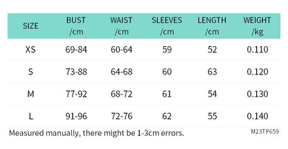 Gradient Color T Shirts For Women Aesthetic Clothes Long Sleeve Crop Top Y2k Accessories O-neck Tshirt Slim Fit Ropa De Mujer
