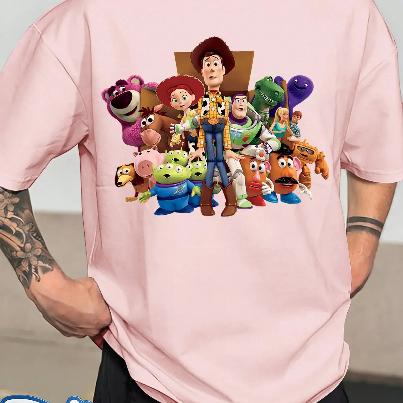 Men'S T-Shirt Showcases a Stylish And Minimalist Design with a Round Neck And Twill Fabric Perfect for Summer Casual Wear